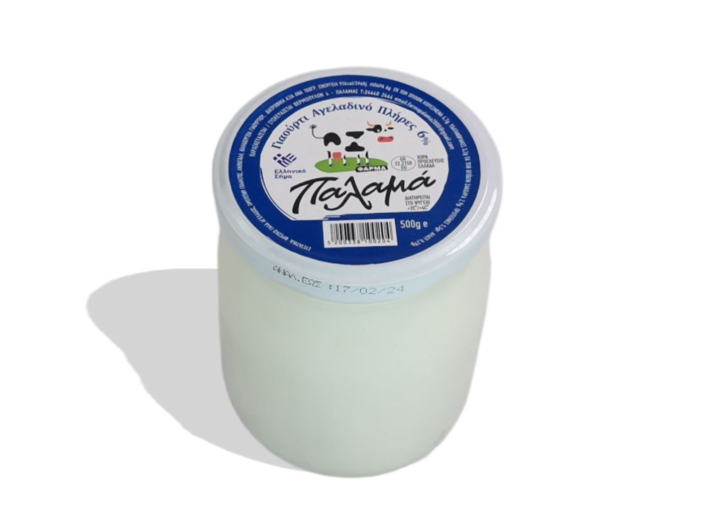 Γιαούρτι αγελάδος 6% Φάρμα Παλαμά